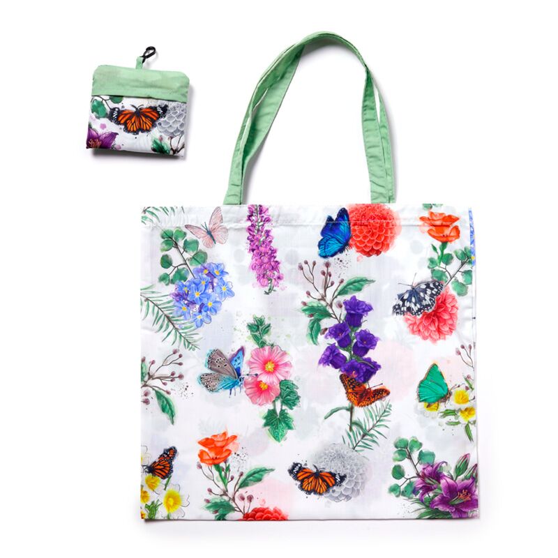 Ekologická skladacia nákupná taška – Nectar Meadows - Image 5
