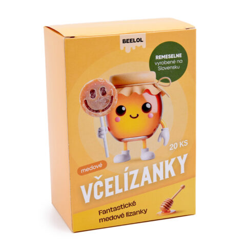 Medové lízanky 20ks x 6g